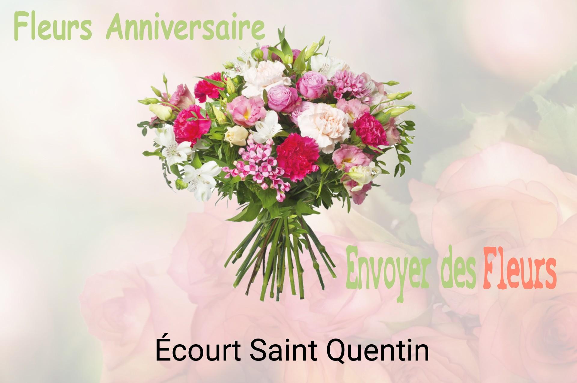 Bouquet de fleurs d’anniversaire livré à Écourt-Saint-Quentin