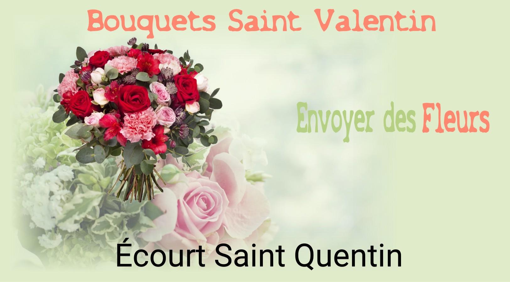 Roses de Saint-Valentin livrées à Écourt-Saint-Quentin